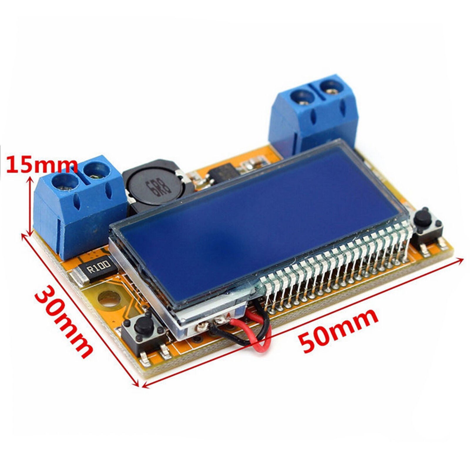 DC-DC Adjustable Step-down Power Supply Module Voltage Current LCD Display