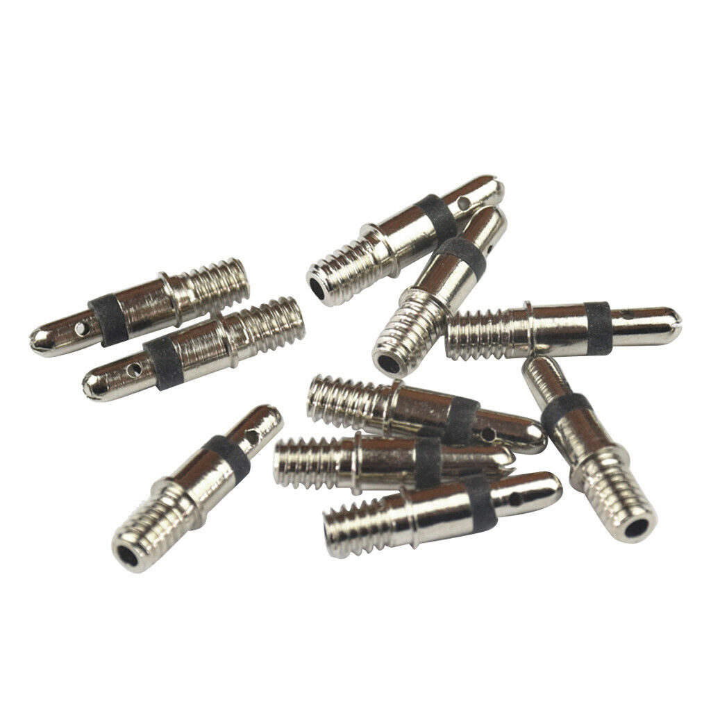 10Pcs Bike Tyre Valve Core Replacement Without Tubes Tubeless Removable