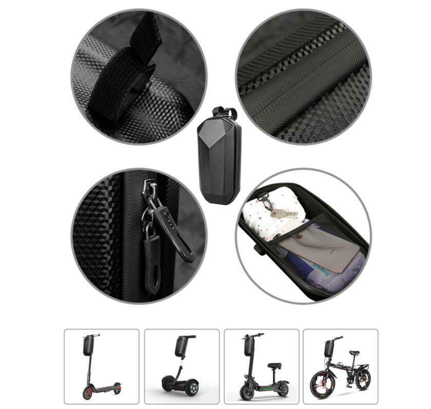 Hard Shell Bag EVA Waterproof Front Scooter Bag Folding Bicycle Storage Bag