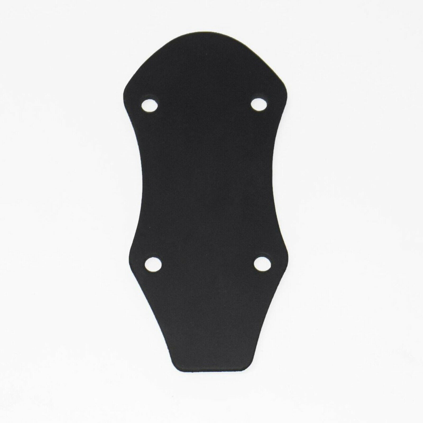 2pcs Skateboard Shock Pads 1/8" Black Rise Pads Risers Soft Rubber Shockpads