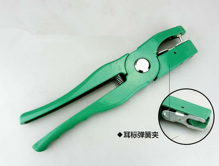 (1)Ear Tag Plier of Cow Sheep Pig Beef Applicator The animal USES ear sign plier