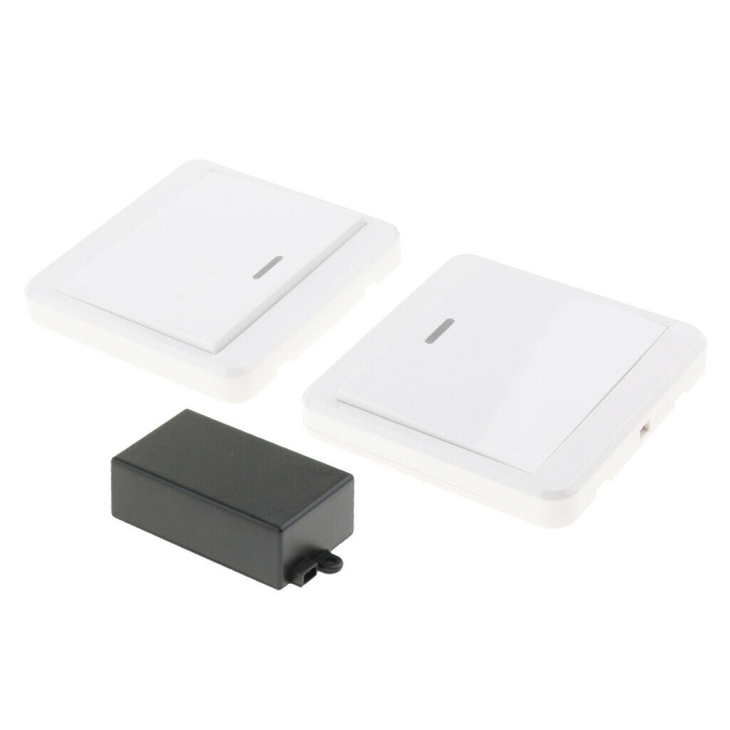 2x Premium AC 85-250V Wireless Remote Switch 50/60Hz Transmitters & Receiver
