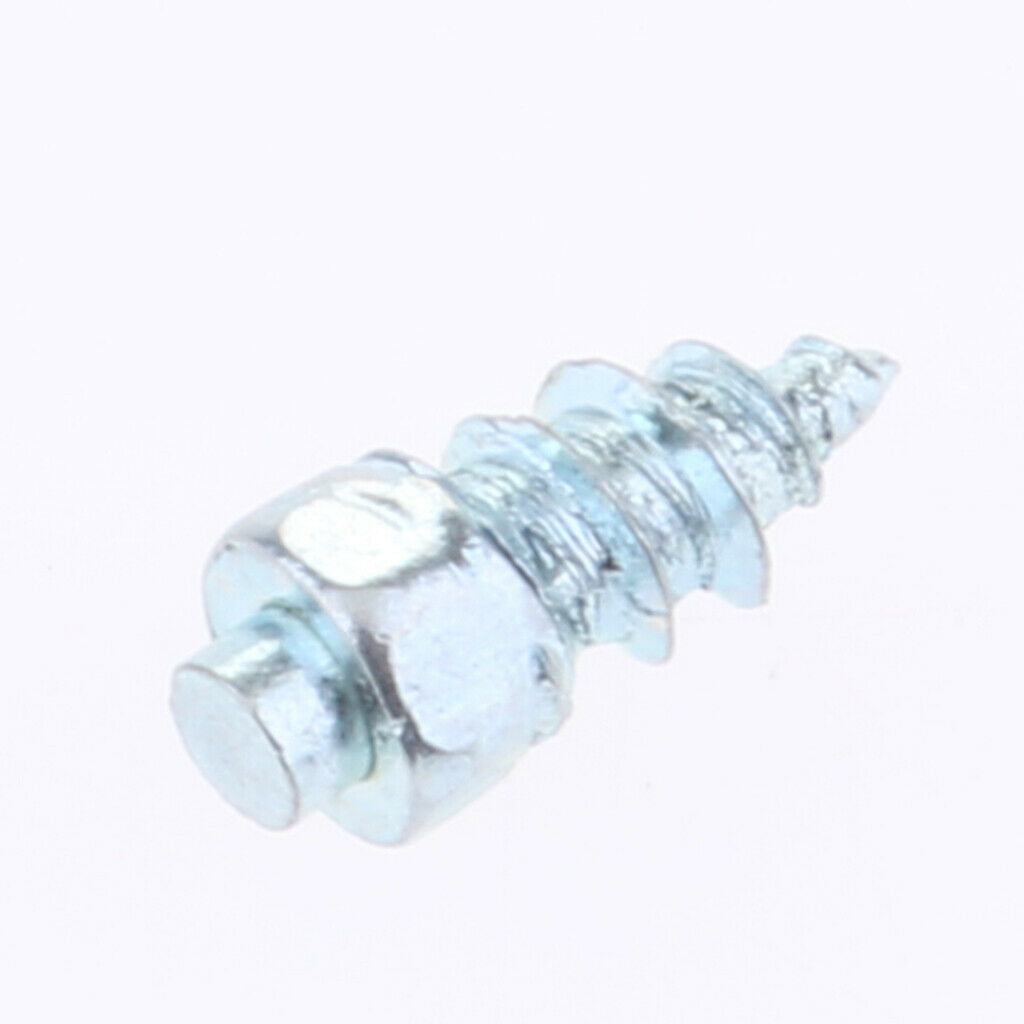 100 x 9mm Motorcycle Anti-Slip Screw in Tire Stud Snow Trim Wheel Tyres