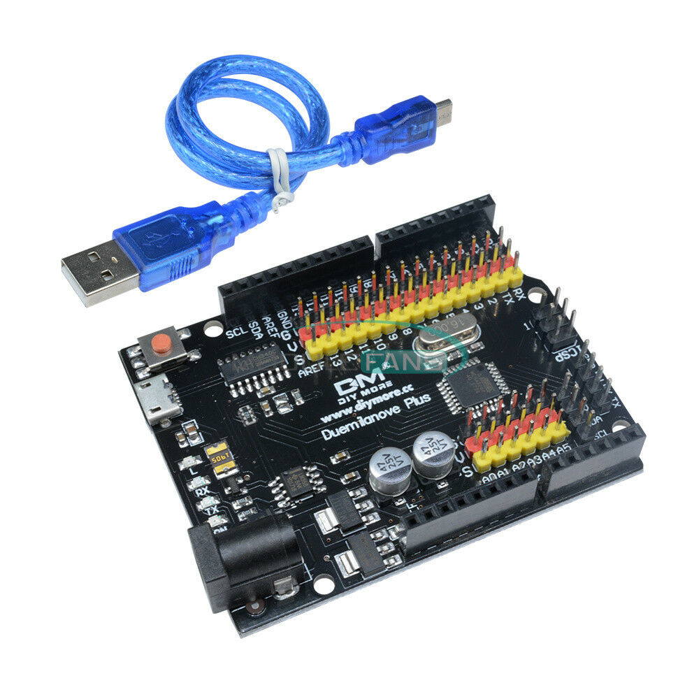 ATmega328P CH340 5V 16Mhz Duemilanove Plus Board Cable Replace FT232 for Arduino