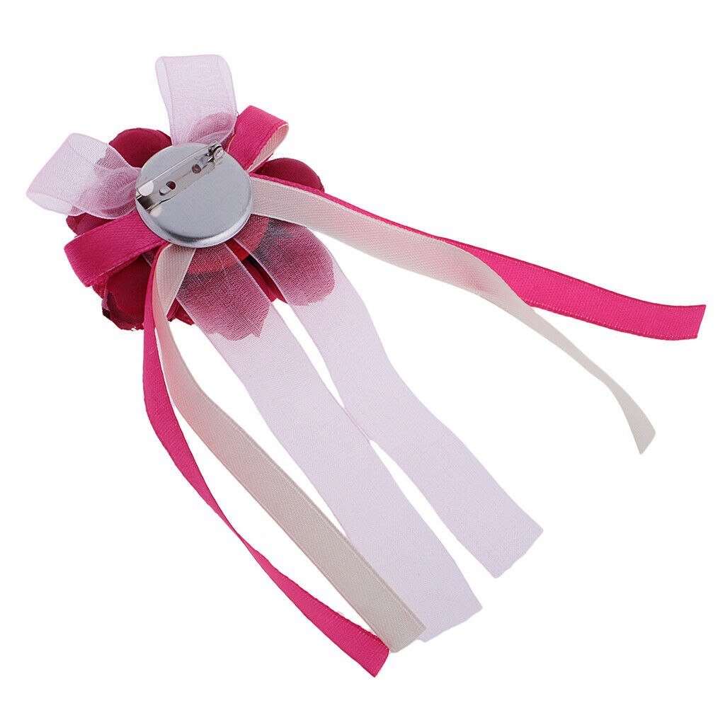 Boutenniere Brooch Flower Accessory Tuxedo Party Dress Wedding Groom Suit Label