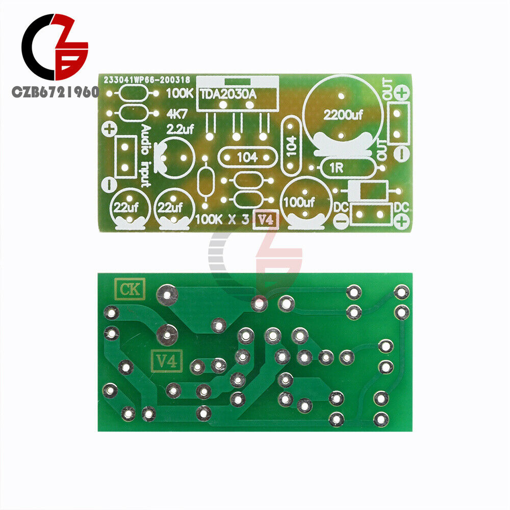 TDA2030A Electronic Audio Power Amplifier Board Mono 18W DC 9-24V DIY Kit