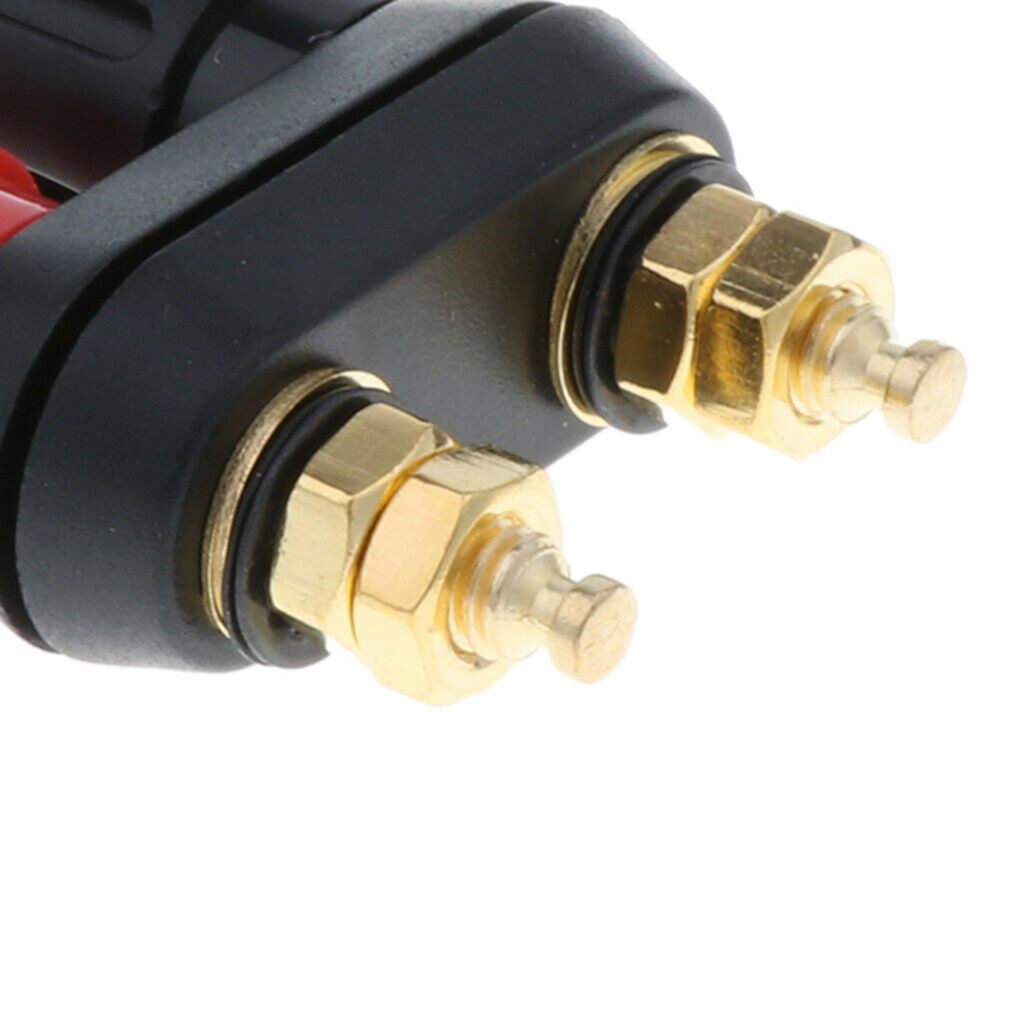 Terminal Binding Post Power Amplifier Dual 2-way Banana Plug Jack