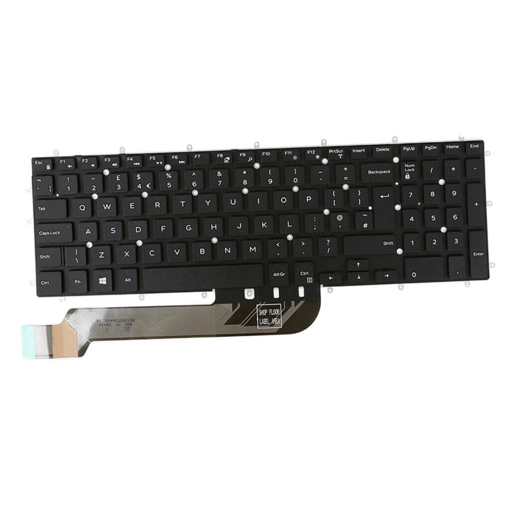 (1)Laptop Replacement UK Keyboard For Dell Inspiron 15-7566 7567 7577 7786