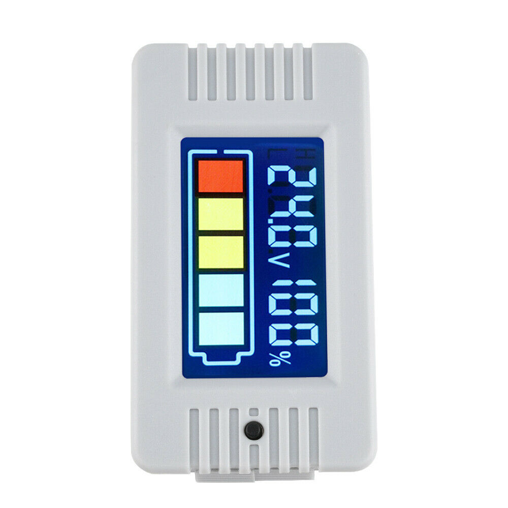 0-100V PZEM-023 Color LCD Panel Digital Voltmeter Electric Battery Detector New