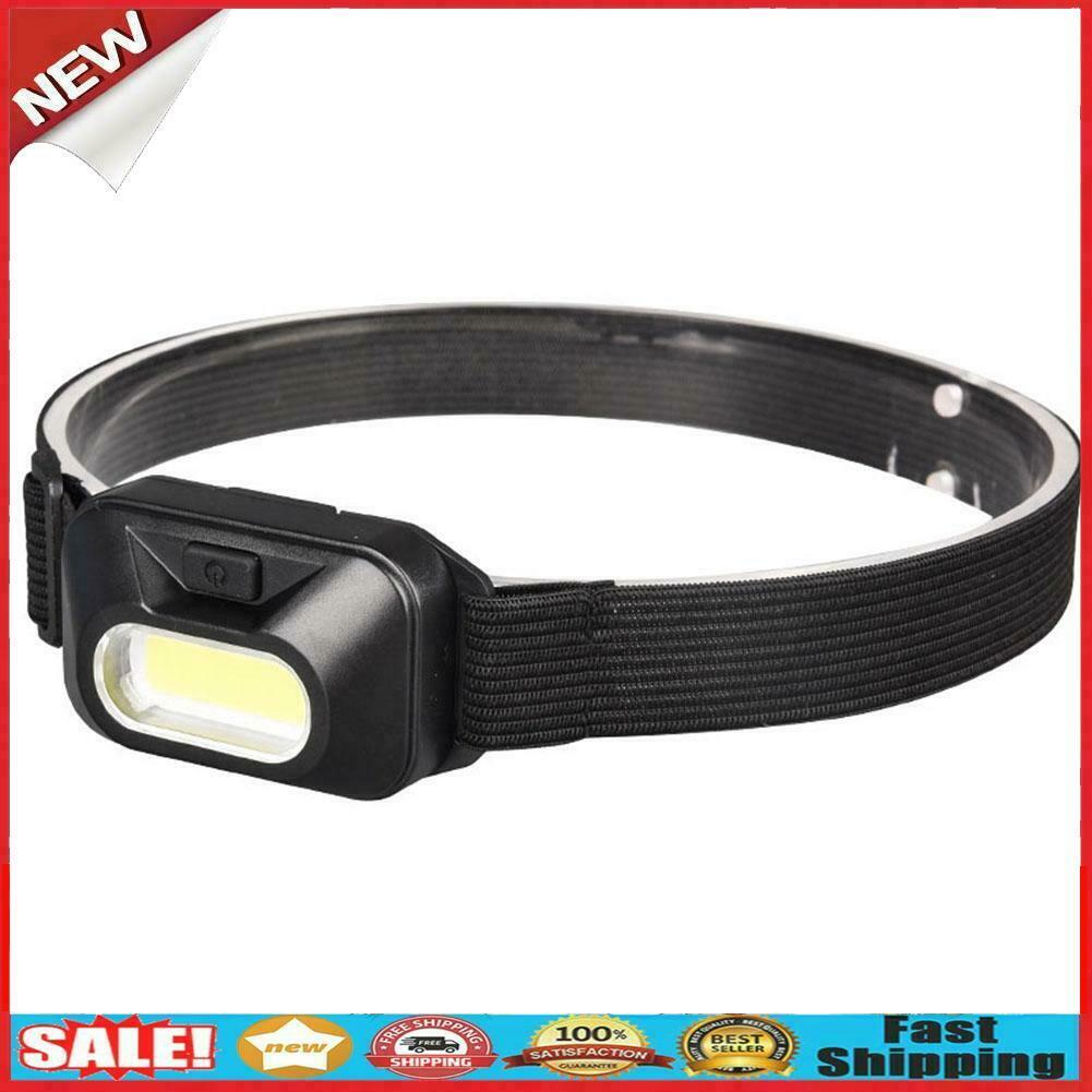 5W COB LED Headlamp Headlight 3 Modes Waterproof Outdoor Cycling Torch @