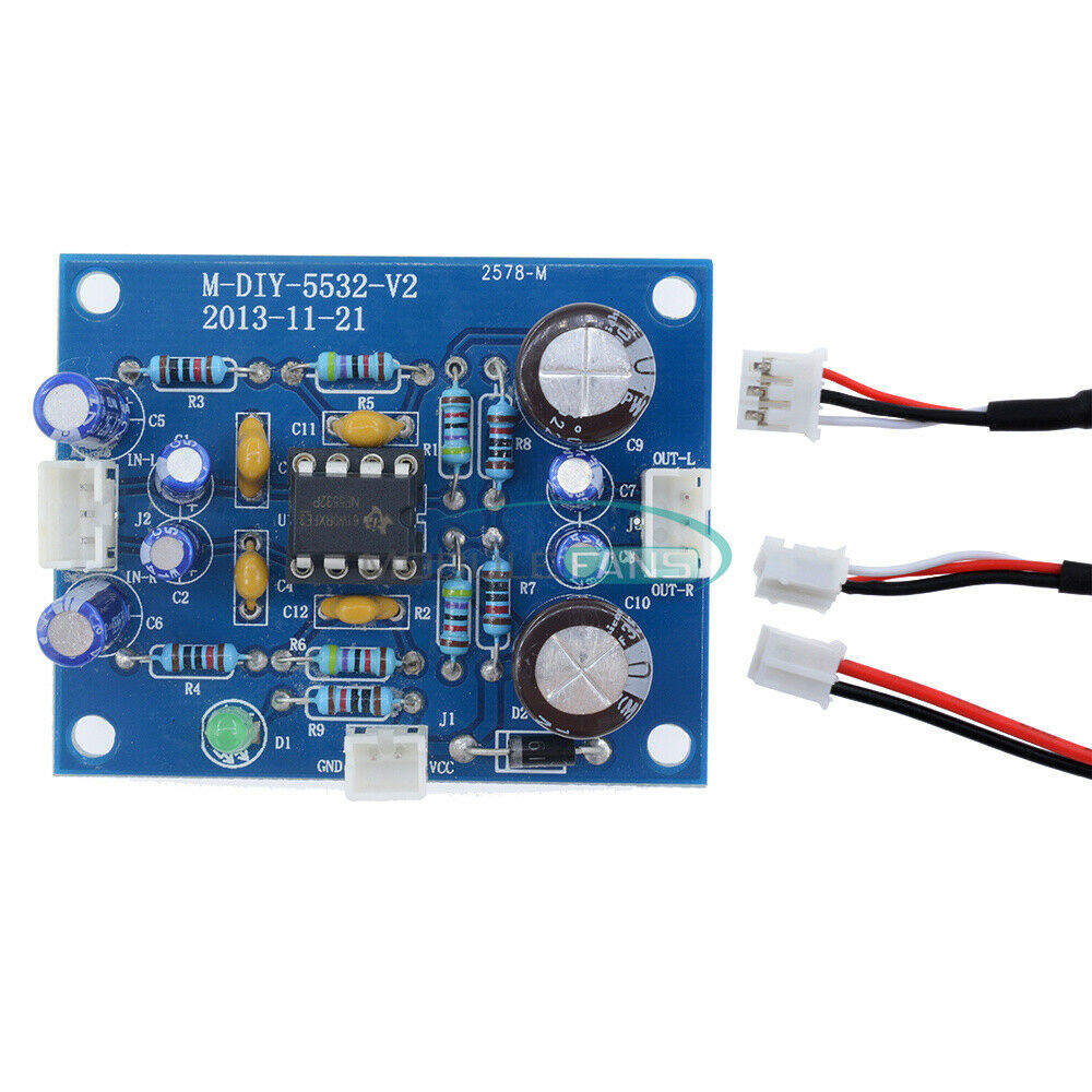 NE5532 OP-AMP HIFI Bluetooth Pre-amp Preamplifier Signal Amplification Board