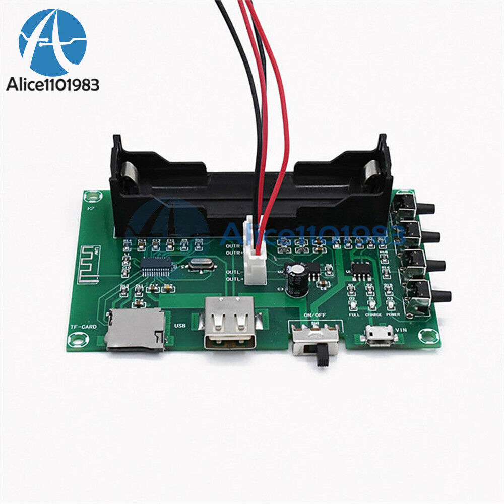 PAM8403 Bluetooth Amplifier Stereo Board Dual channel 10W For 18650 Battery