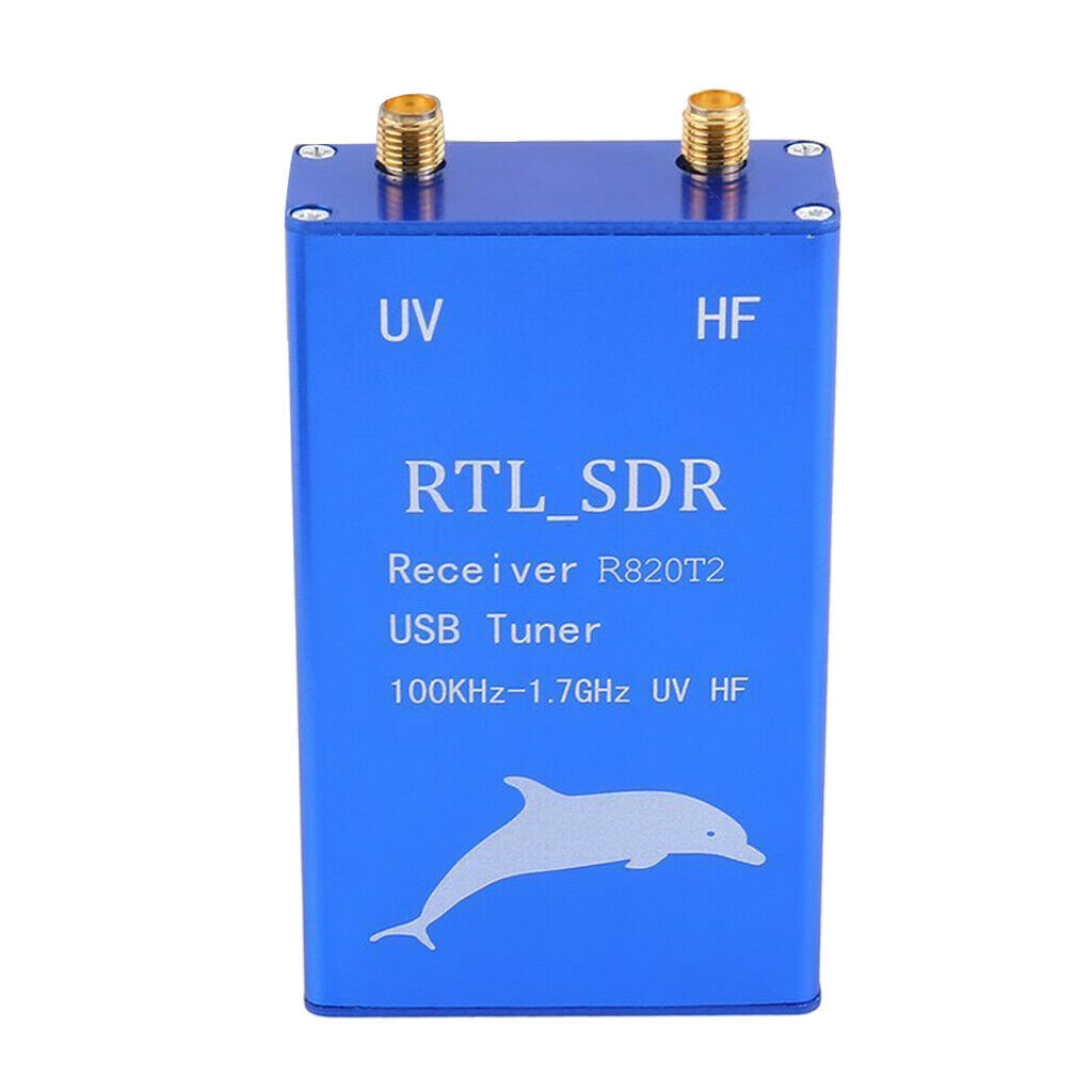 Rtl2832u + R820t2 UV-HF RTL. SDR Radio USB Tuner Receiver - CW FM 100 khz-1.7ghz