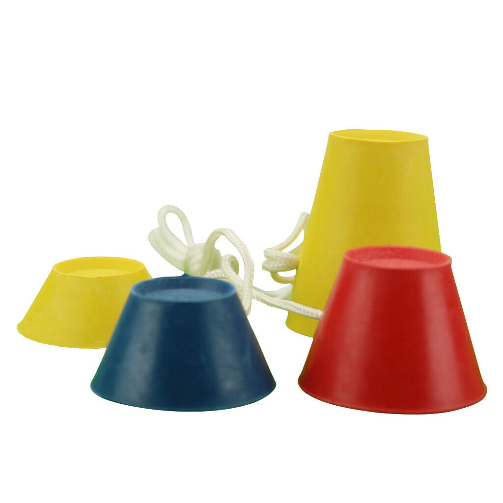 4Pcs Pyramid Winter Golf Tees String Driving Range Different Heights Golfter