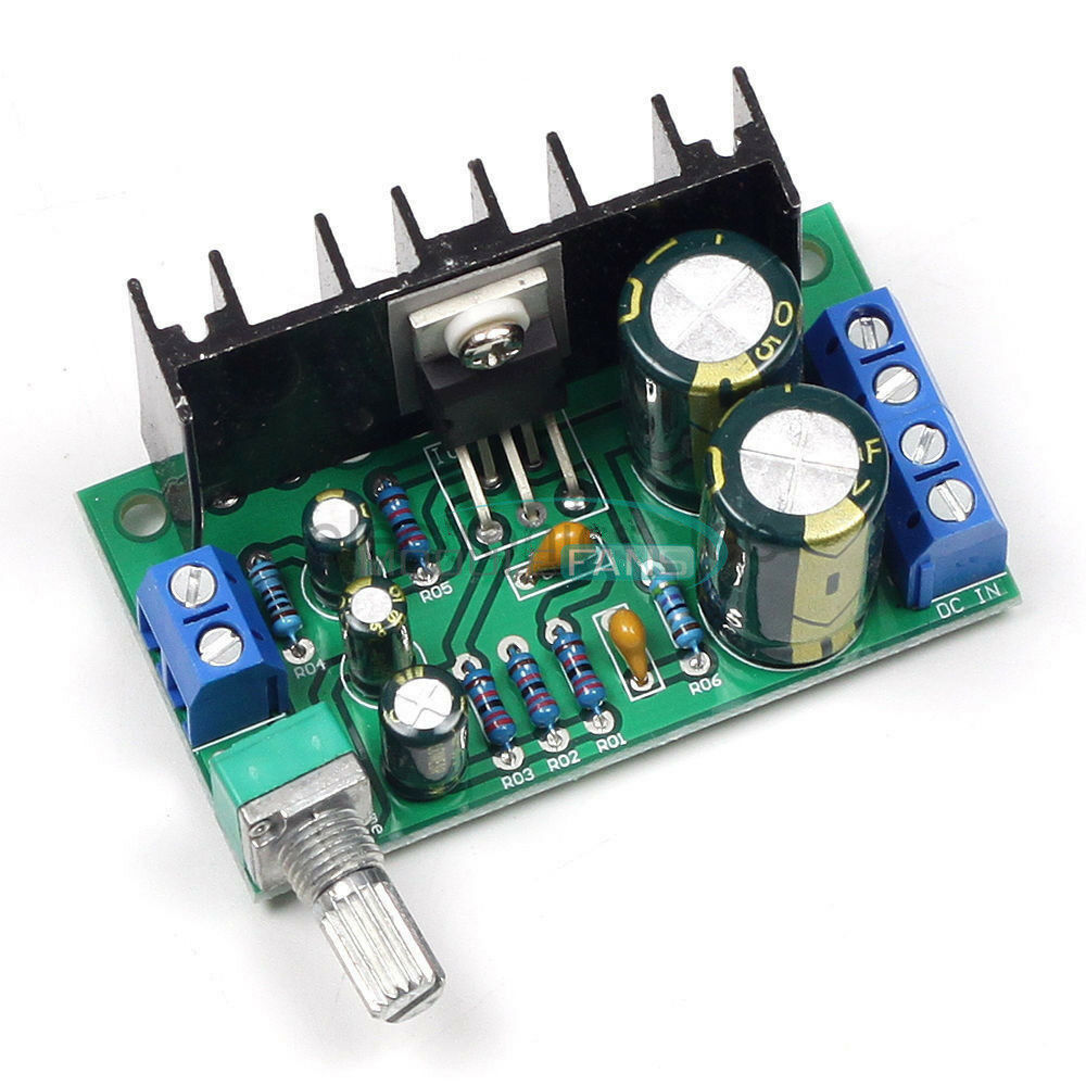 TDA2050 Mono Audio Power Amplifier Board Module DC 12-24V 5W-120W 1-Channel