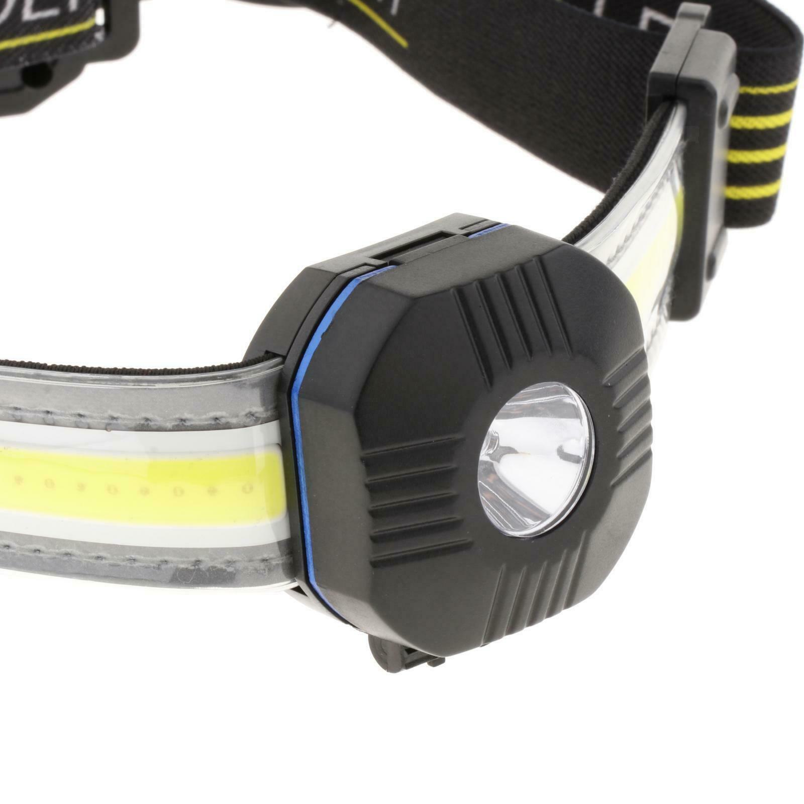 7 Mode USB Rechargeable Headlamp COB LED Head Light Torch Outdoor Flashlight