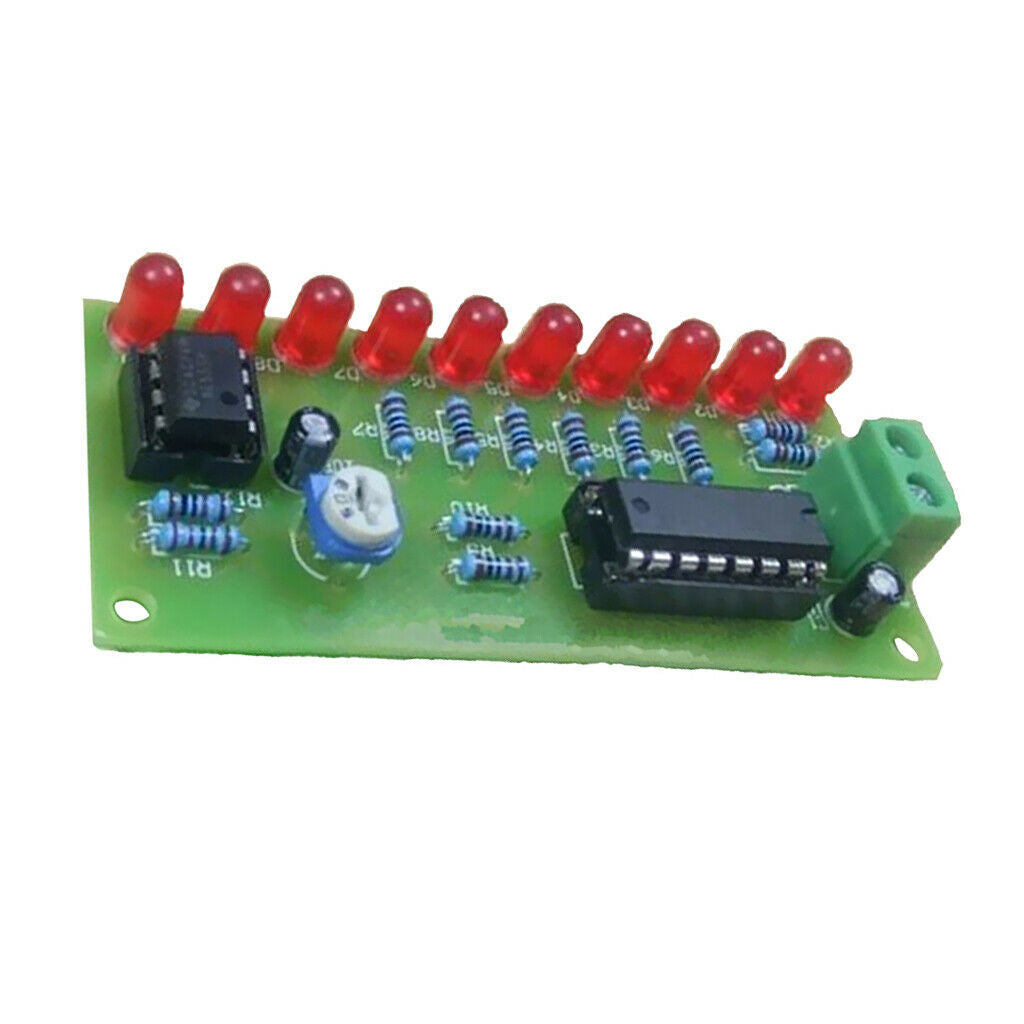 CD4017 NE555 Detonation Flash Light DIY Kit Welding Practice PCB Board