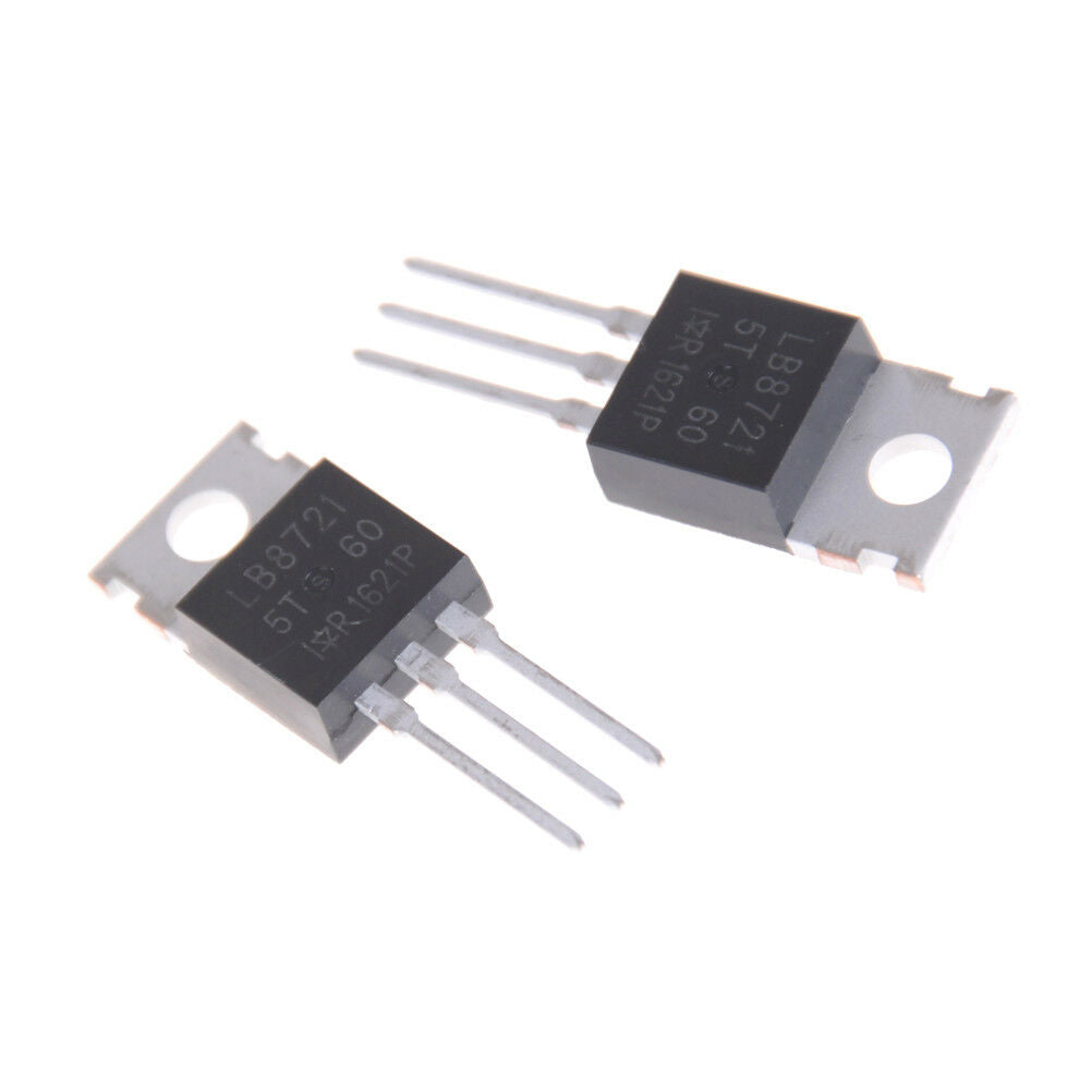 5pcs IRLB8721PBF IRLB8721 8721 MOSFET N-CH 30V 62A TO-220B Lt