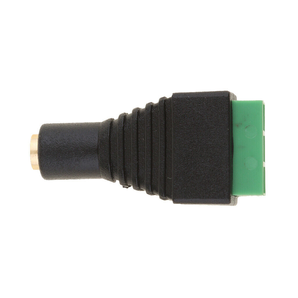 3.5mm 1/8" Stereo Audio Female To AV 3-Screw Terminal Female Connector