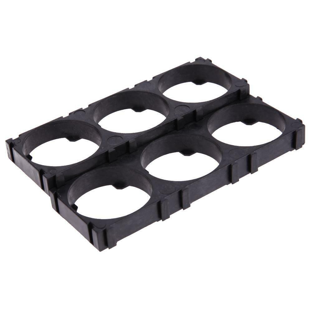 10pcs/lot 32650 3x Battery Holder Bracket Cell Safety Anti Vibration Plasti @