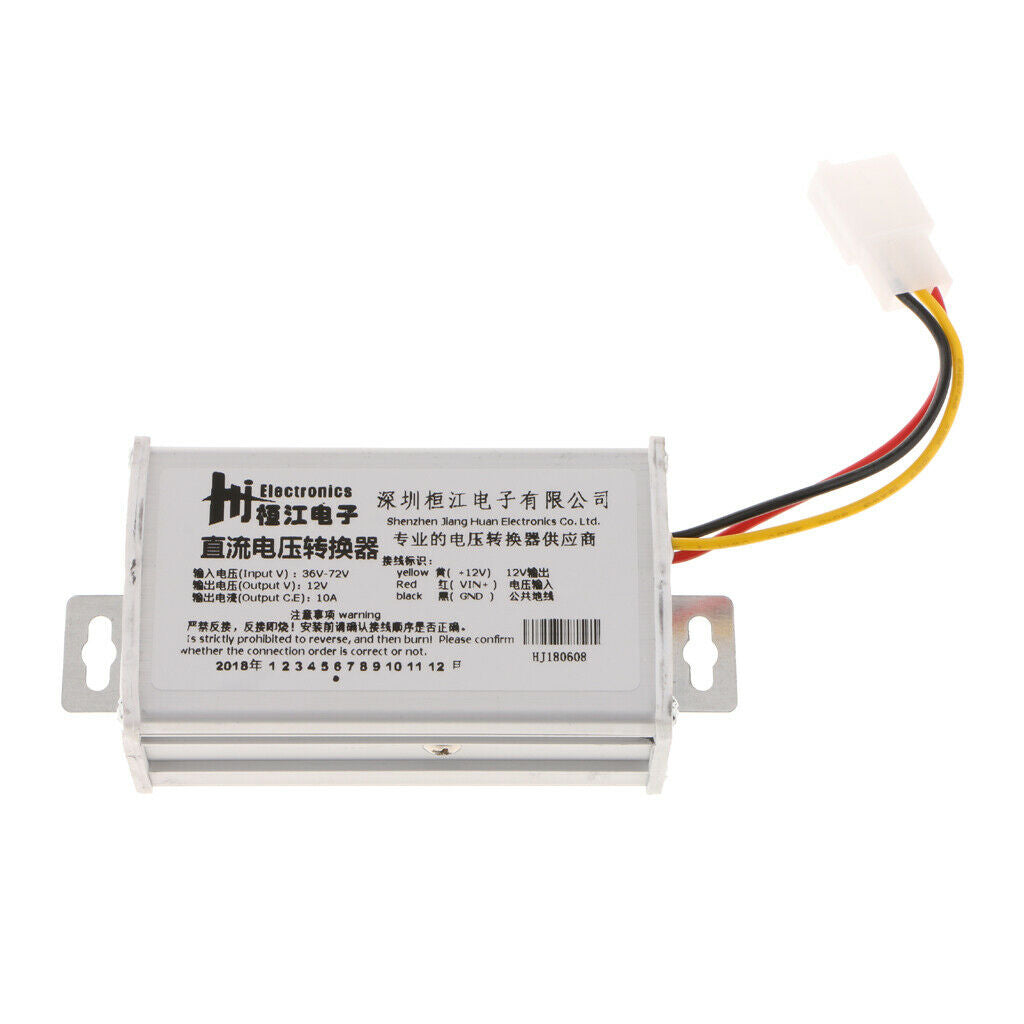 Auto 36v-72v to 12V / 10A DC to DC Buck Converter Module, Long Service Life