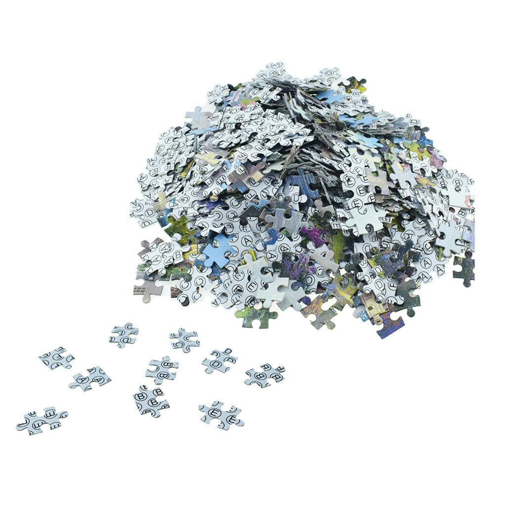 1000 Pieces DIY Jigsaw Assembling Landscape Toys Games Decor 50x75cm K