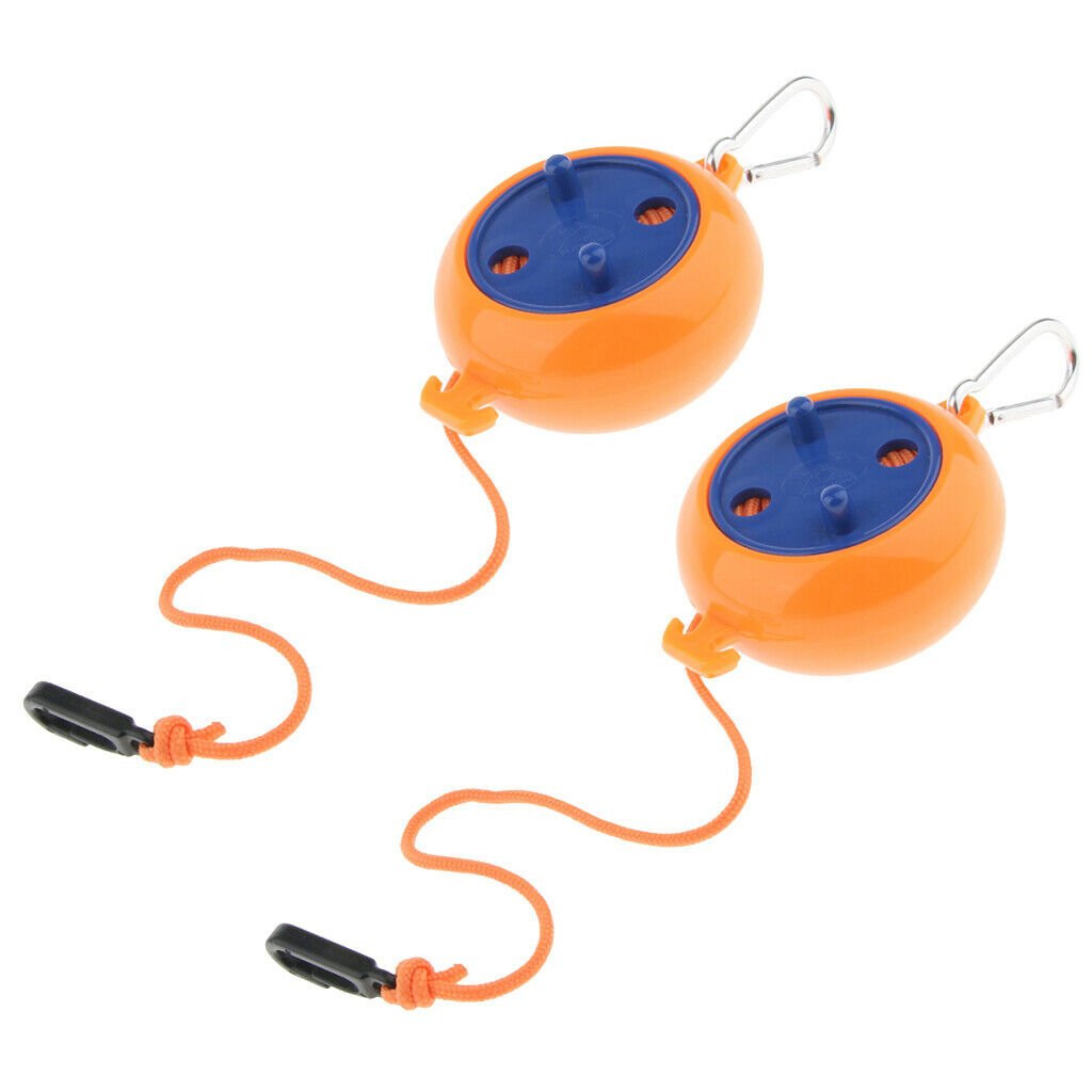 2x Portable Washing Clothes Line Rope Outdoor Travel Camping Clothesline 8m