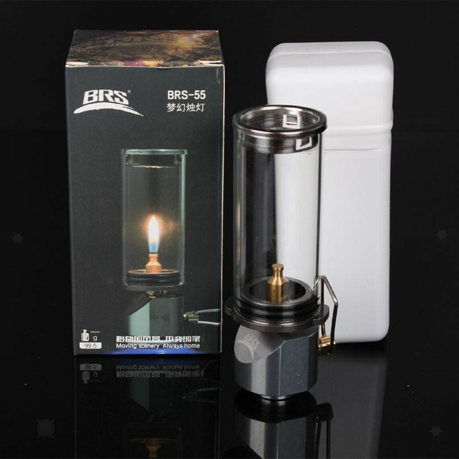 BRS-55 Outdoor Camping Lamp Light Gas Lamp Tent Camping Picnics Lantern