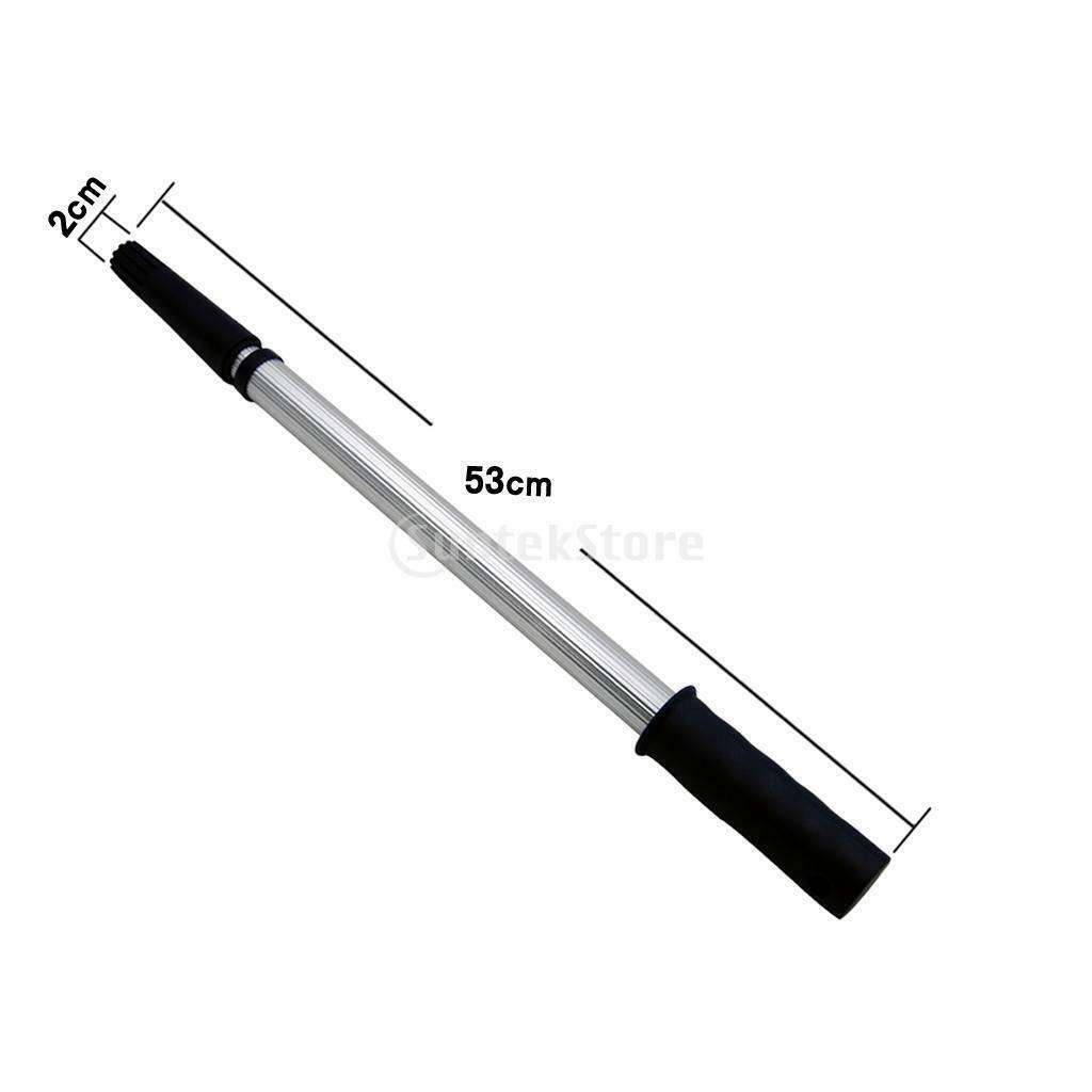 Aluminium Alloy Extendable Fishing Rod 2 Sections Telescopic Paint Roller Handle
