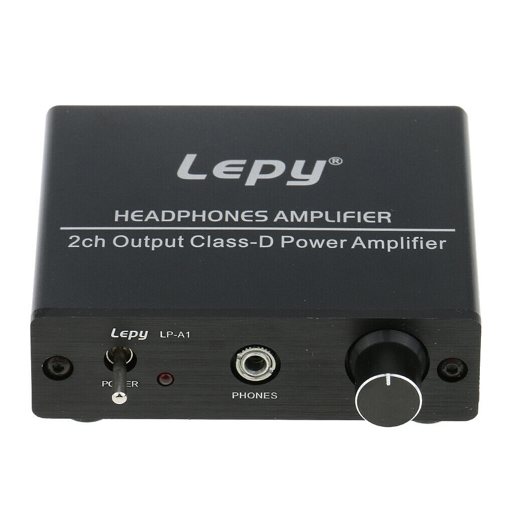 DC 12V 20WX2 Class-D Mini Hi-Fi Digital Stereo Audio Headphone Amplifier