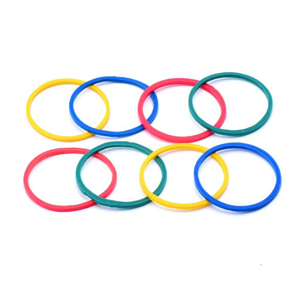 100 Pieces Colorful Elastic Rubber Bands For Tattoo Gun Machine Supplies
