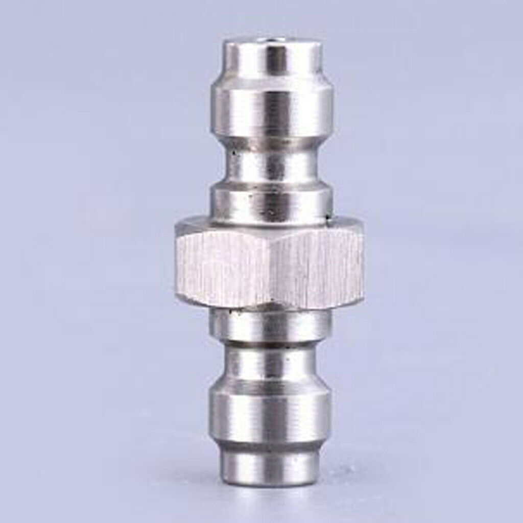 1 PC Air Compressor Pneumatic Quick Push Pipe Pump Connector , Diameter of both