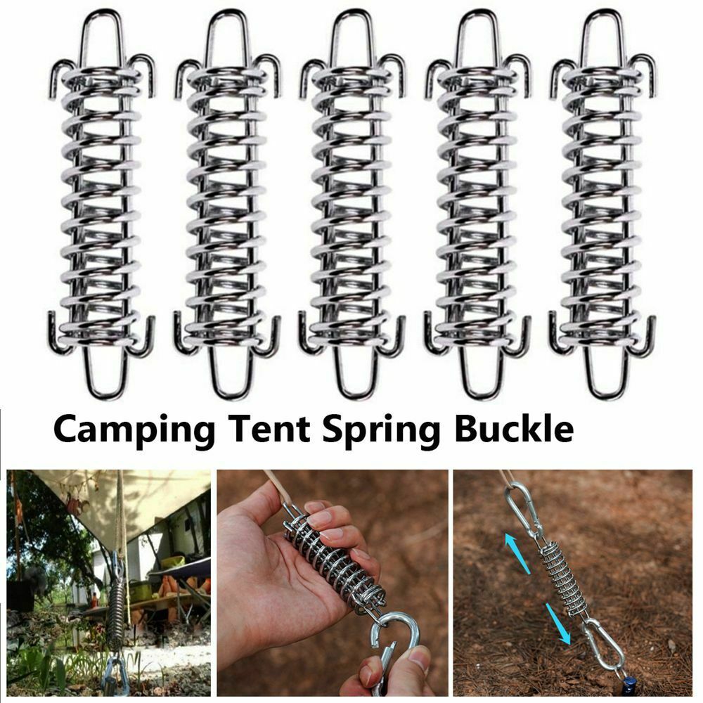 Beach Accessories High Strength Fixed Hook Buckle Rope Tensioner Spring Buckle