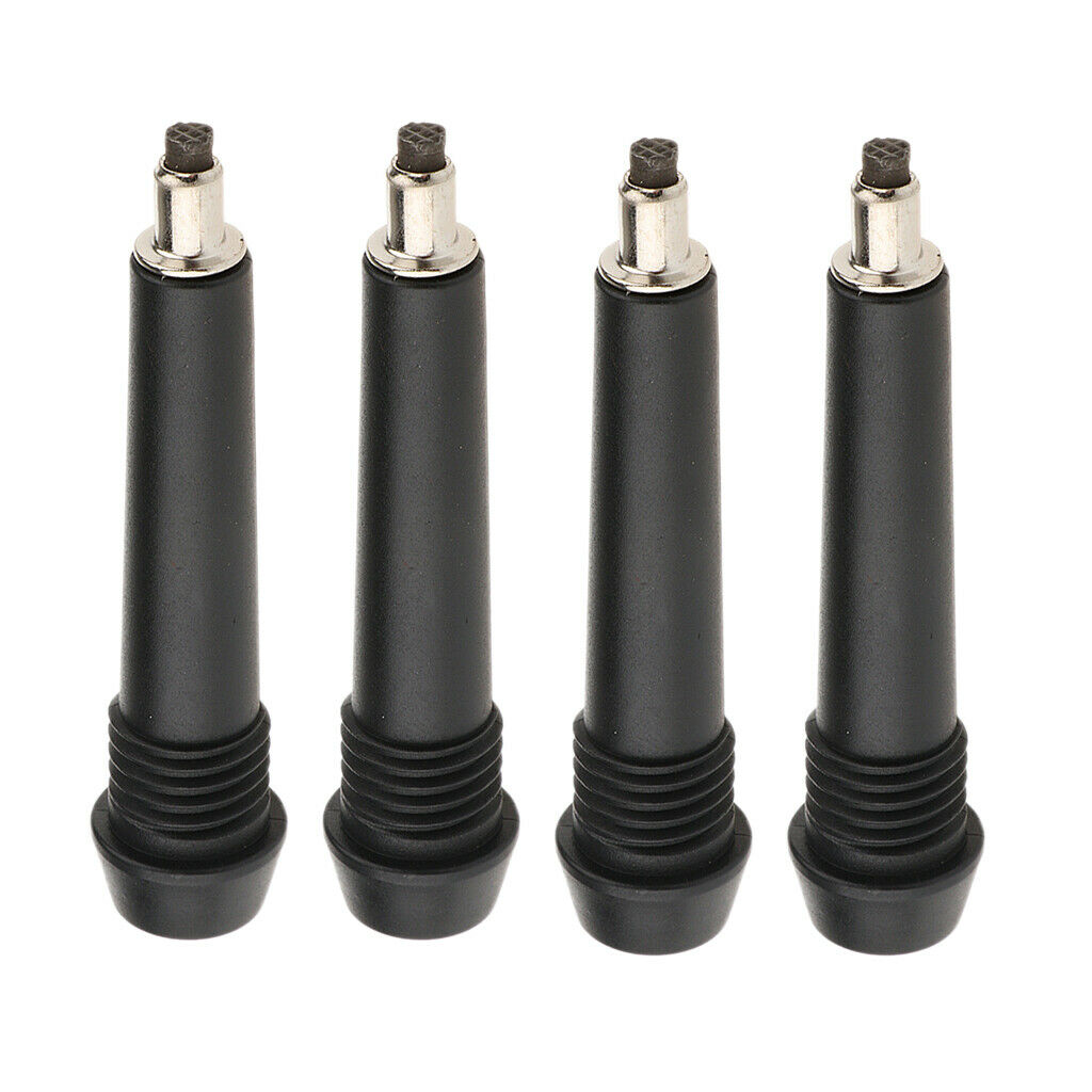 4Pcs Portable Alpenstock Rod Tip Replacement Stick Parts for Trekking Poles