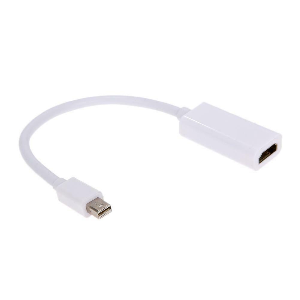 Mini Displayport Male to HDMI-compatible Female 1080P Video Converter Adapt @
