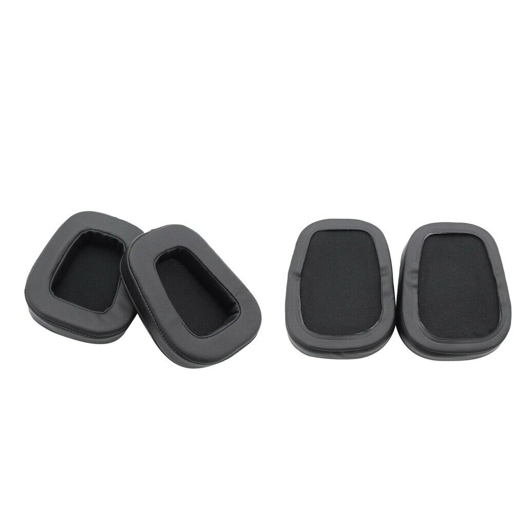 2 pairs Ear Pads Cushion for Logitech G533 G933 G633 G 633 933