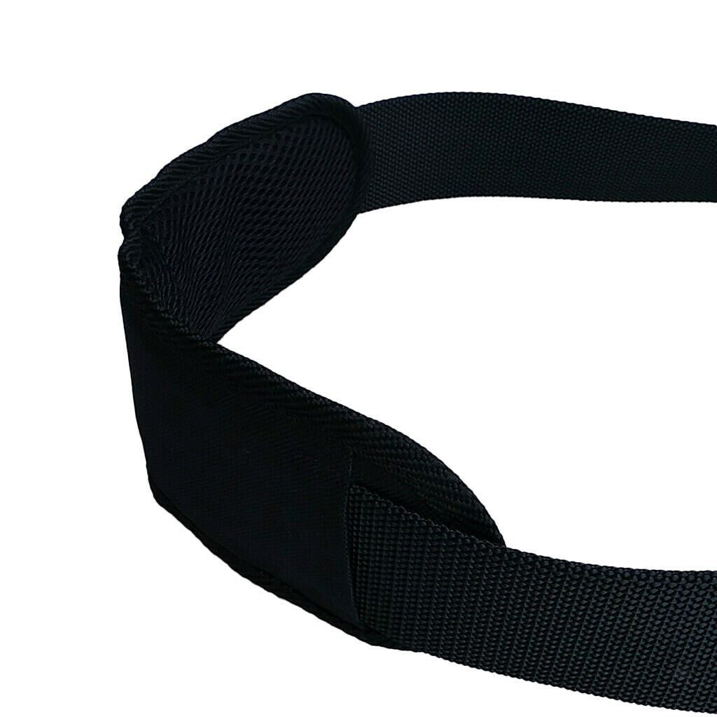 Waterproof shoulder pad belt shoulder strap for travel bags black