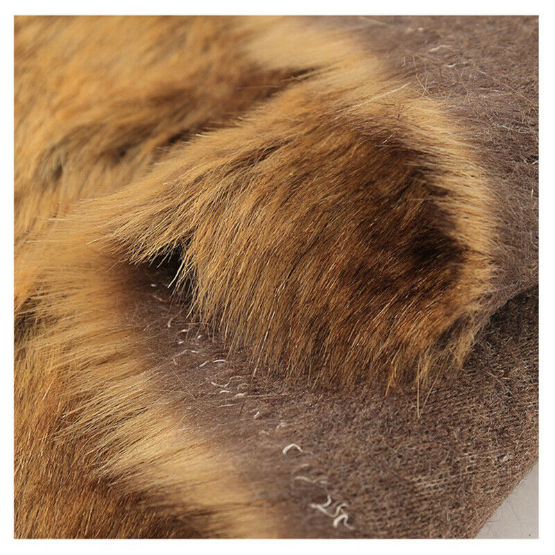 3cm Dyed Artificial Fur Fabric Long Acrylic DIY Plush Sewing Home Textile Craft