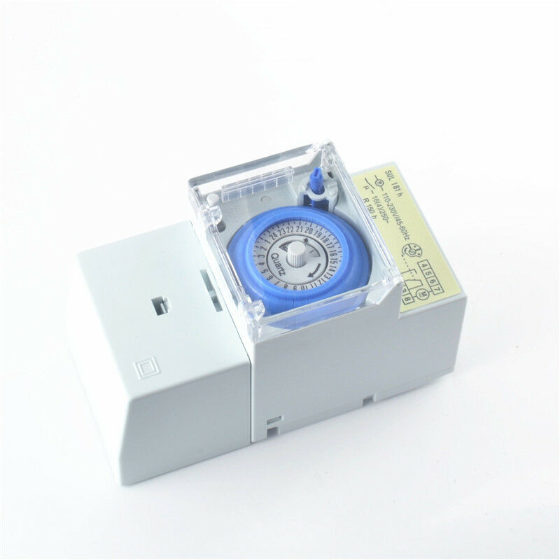 1PCS Mechanical Timer DIGITAL PROGRAMMABLE TIMER RELAY SWITCH MANUAL/AUTO CONTRO