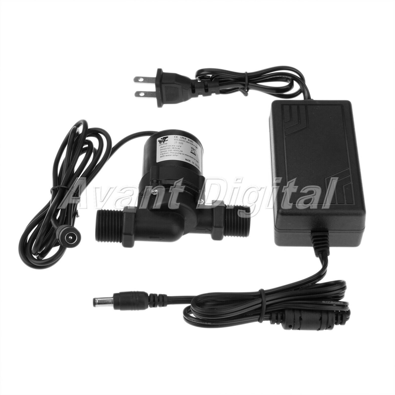 DC 6-12V Water Circulation Pump Brushless Motor Water Fountain Pump &Transformer