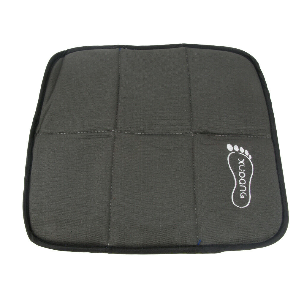 Camping seat cushion seat cushion for outdoor hiking dark gray