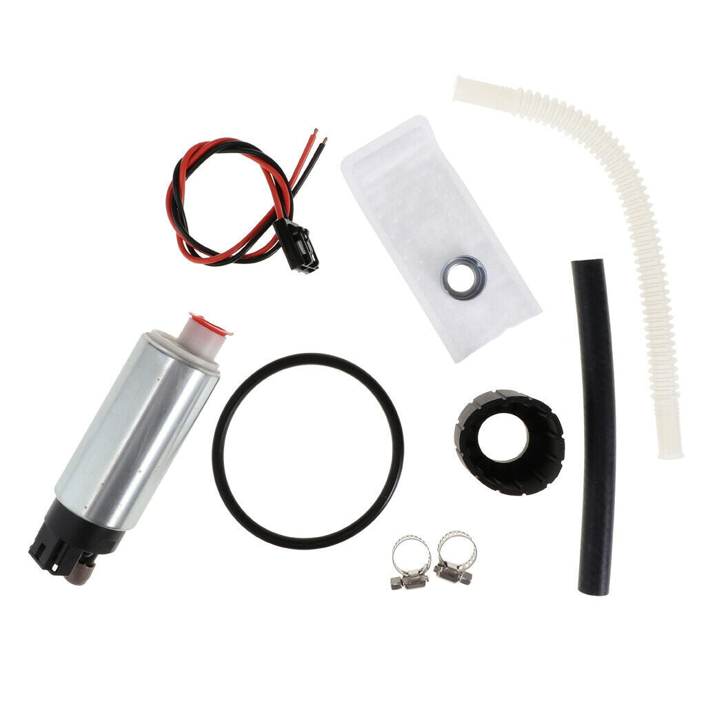 0-100PSI 255LPH Car Electric Fuel Pump with Installation Kit F20000169