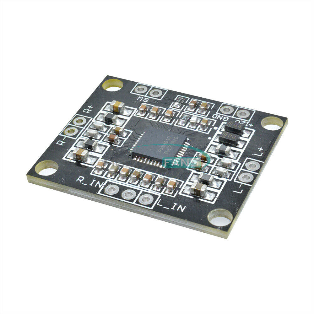 5PCS 12V PAM8610 2*15W Dual channel Stereo Class Digital Amplifier Board