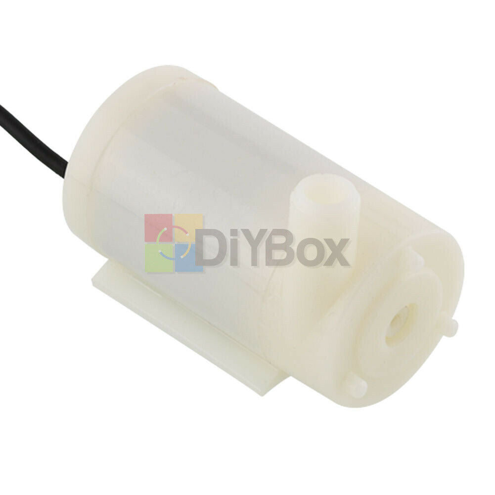 2pcs Ultra-quiet Water Pump Mini DC 3-6V 120L/H Brushless Motor Submersible