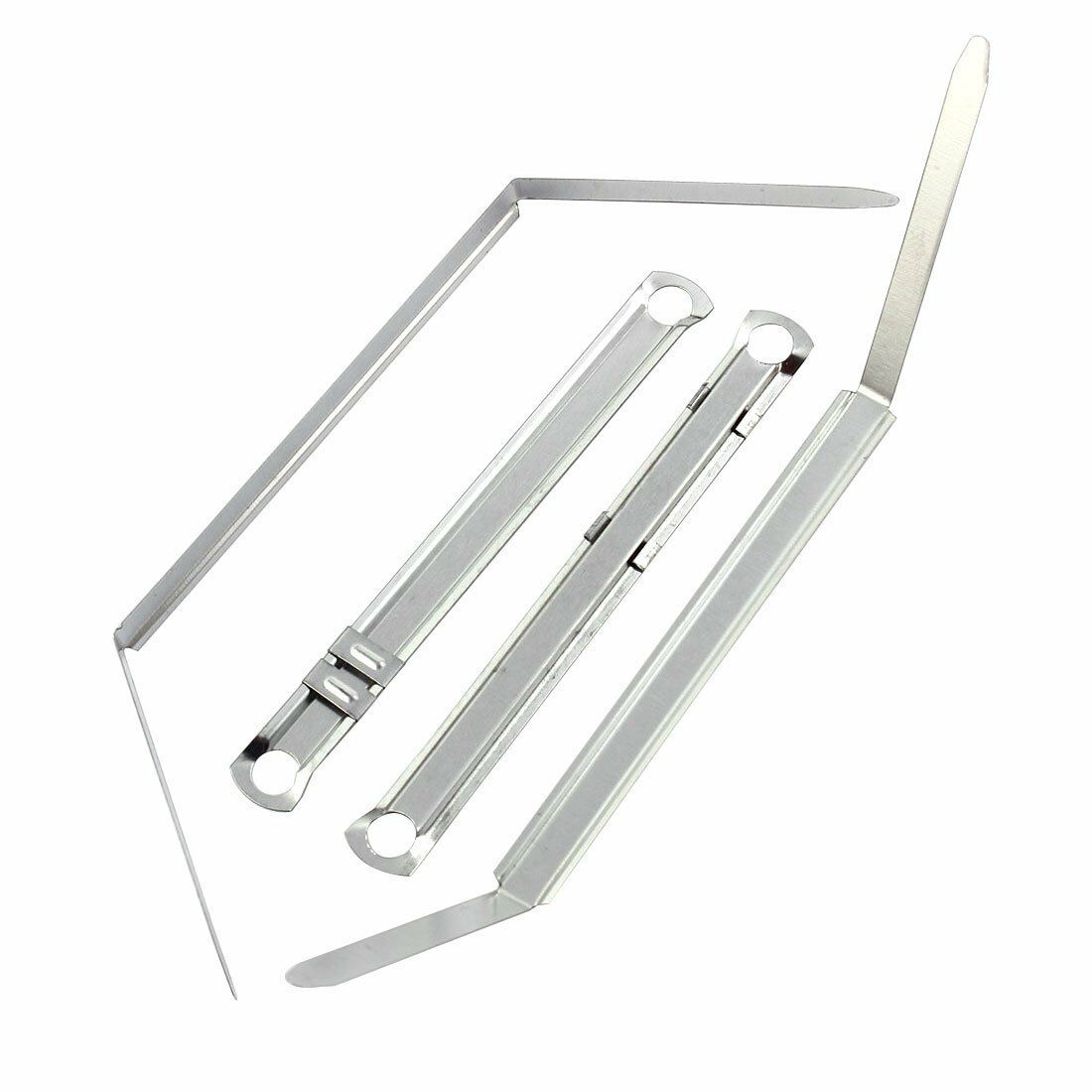 100 x Archive Clips Paper Fasteners 80mm 2 pt Metal Filing Storage 51mm Capacity