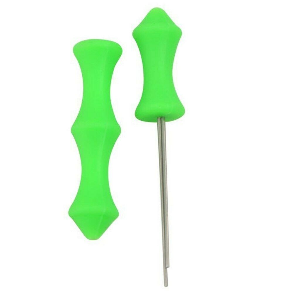 2 Set Archery Finger Guard Tab Glove Silicon Arrow Bow String Protector Gear US'
