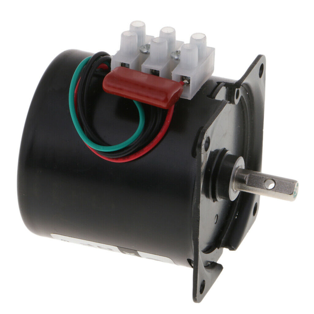 60KTYZ 220V 15rpm Center Shaft Gear Synchronous Permanent Magnet Motor 14W