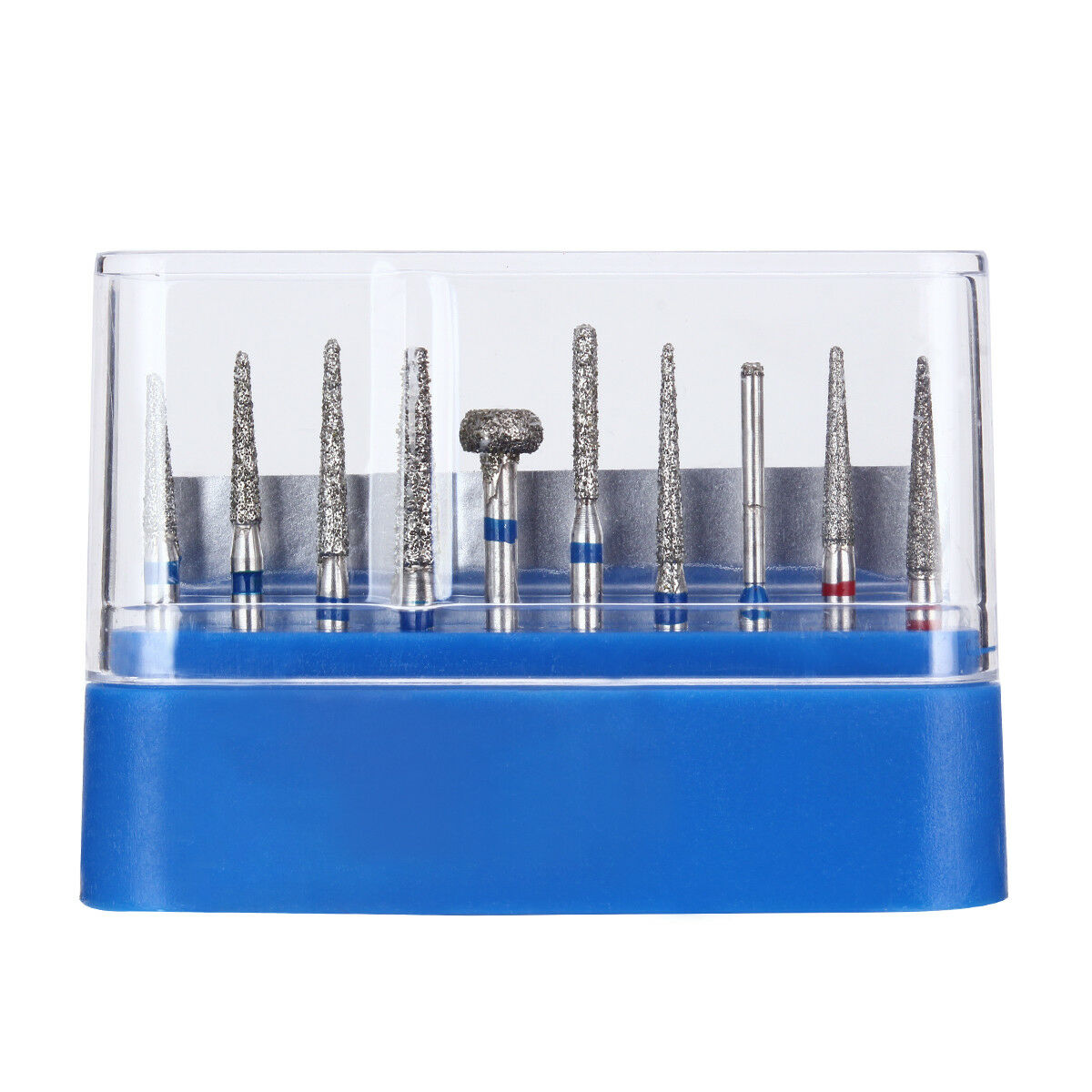 100 X Dental Diamond Burs Set f Crown & Bridge Preparation Anterior Front Teeth