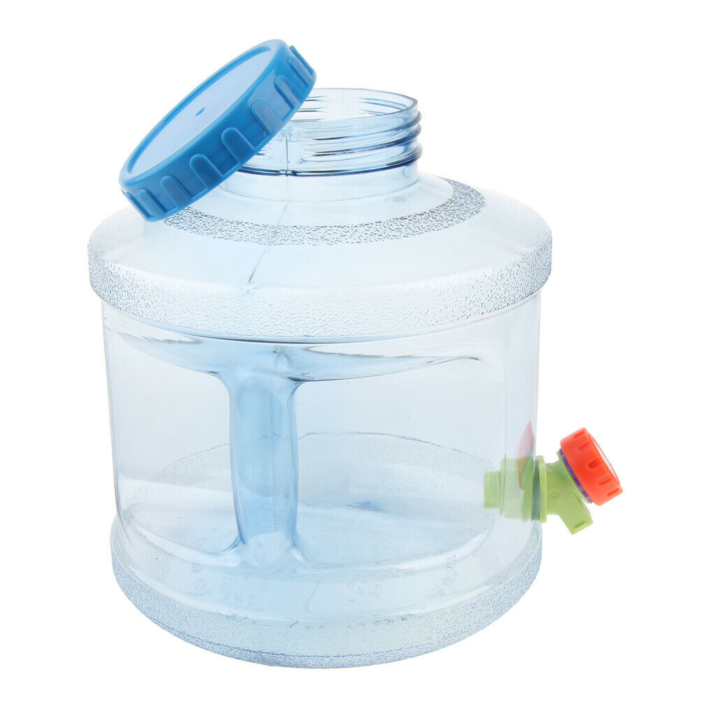 Water Storage Container Can 7.5L Liter Carrier Tap Outdoor Travel Camping