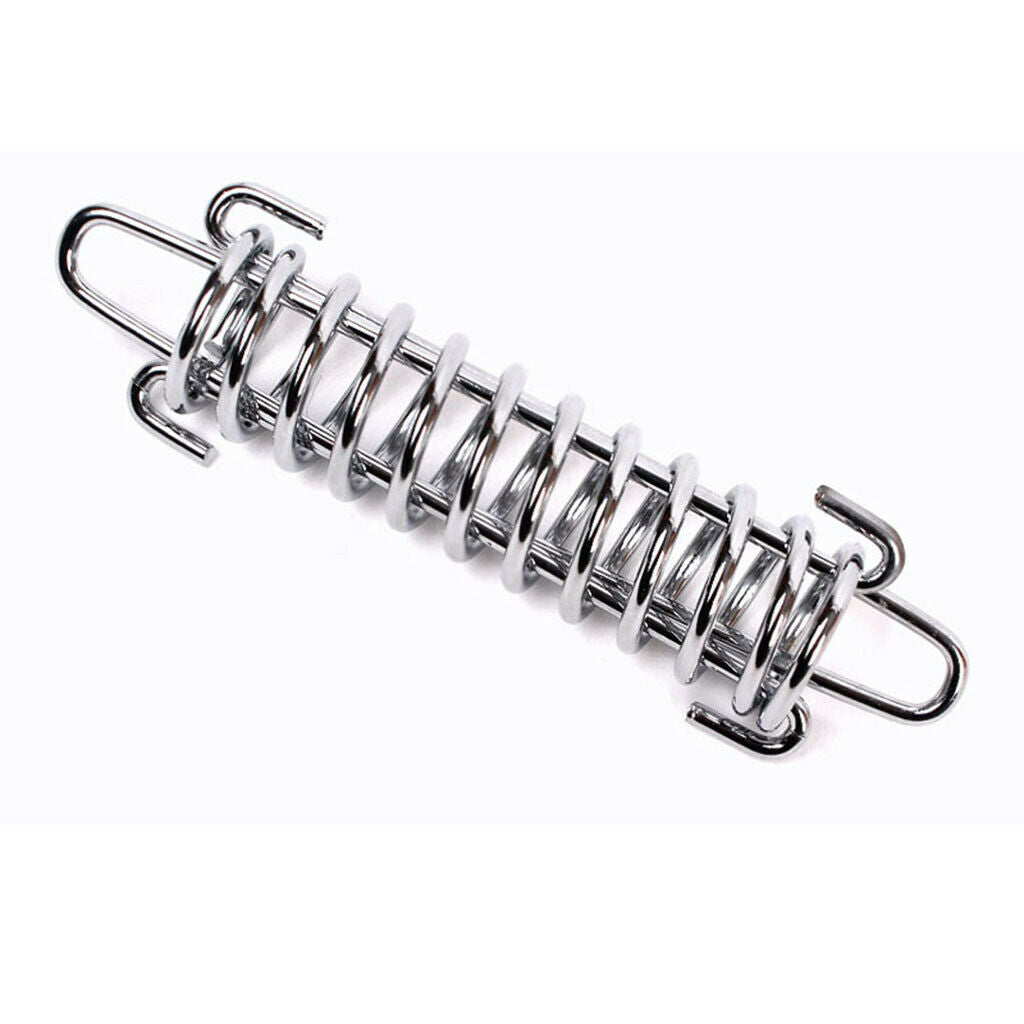 5pcs Strong Durable Stainless Steel Outdoor Tent Rope Tightening Spring Tool